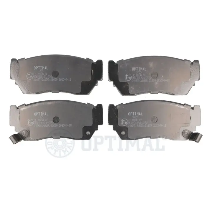 Тормозные колодки дисковые OPTIMAL BP-09725 (фото 1)