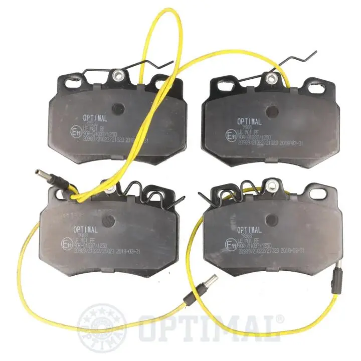 Фото 1 - Тормозные колодки дисковые OPTIMAL BP-09868 Тормозные колодки дисковые OPTIMAL BP-09868 (фото 1)