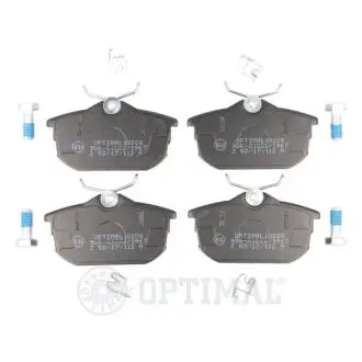 Колодки тормозные дисковые OPTIMAL BP-10208