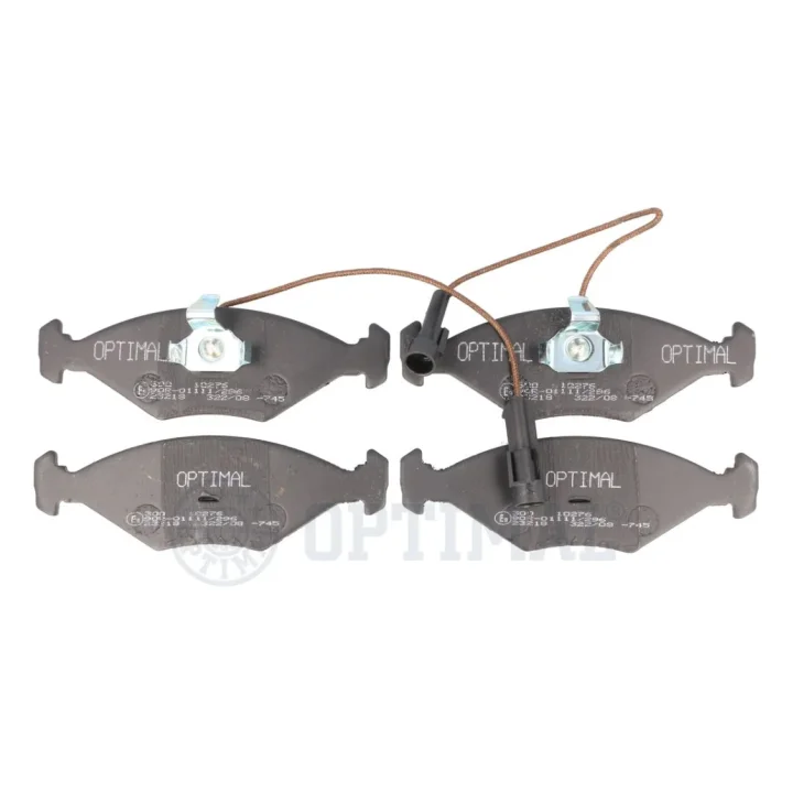 Гальмівні колодки дискові OPTIMAL BP-10276 (фото 1)