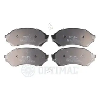 Тормозные колодки дисковые OPTIMAL BP-10320