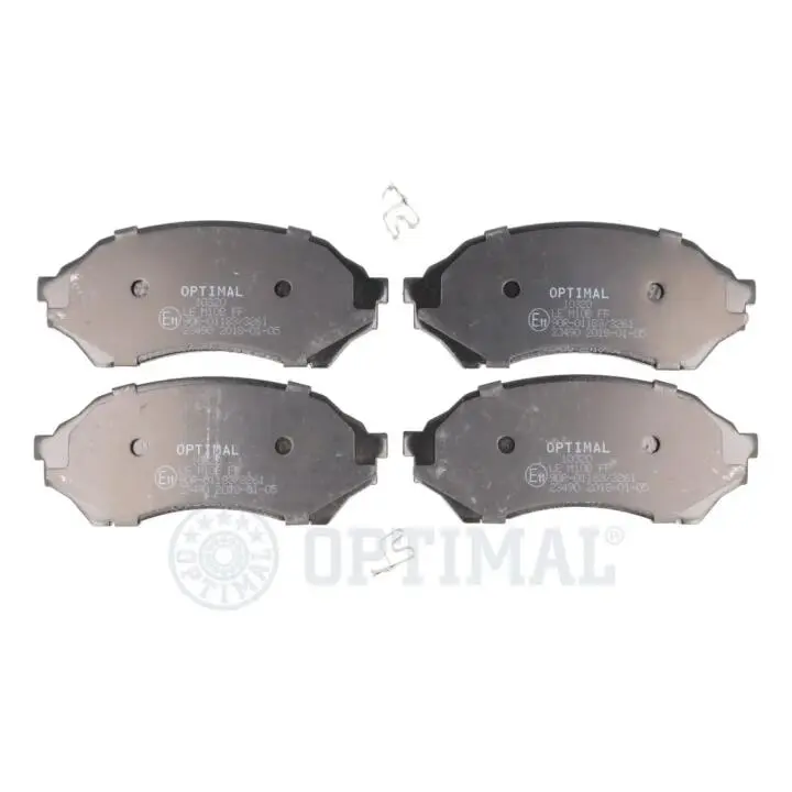 Фото 1 - Тормозные колодки дисковые OPTIMAL BP-10320 Тормозные колодки дисковые OPTIMAL BP-10320 (фото 1)