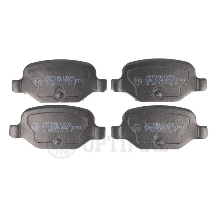 Тормозные колодки дисковые OPTIMAL BP-10390 (фото 1)