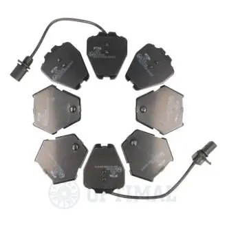 Тормозные колодки дисковые OPTIMAL BP-12158