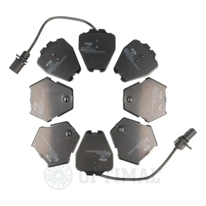 Тормозные колодки дисковые OPTIMAL BP-12158 (фото 1)