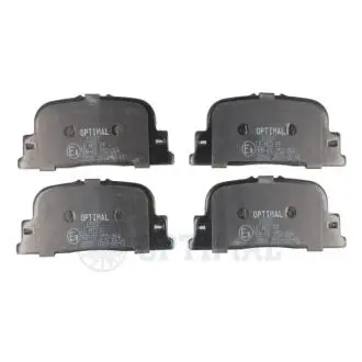 Колодки тормозные дисковые OPTIMAL BP-12207