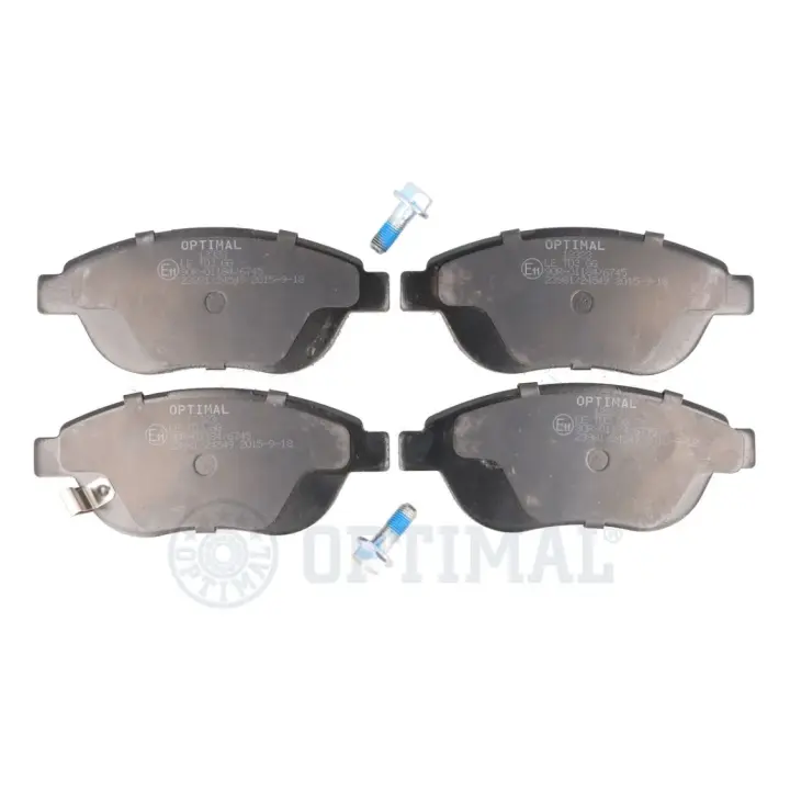 Фото 1 - Гальмівні колодки дискові OPTIMAL BP-12323 Гальмівні колодки дискові OPTIMAL BP-12323 (фото 1)