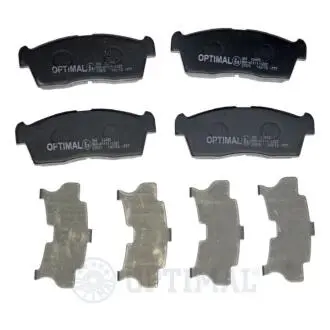 Гальмівні колодки дискові OPTIMAL BP-12415