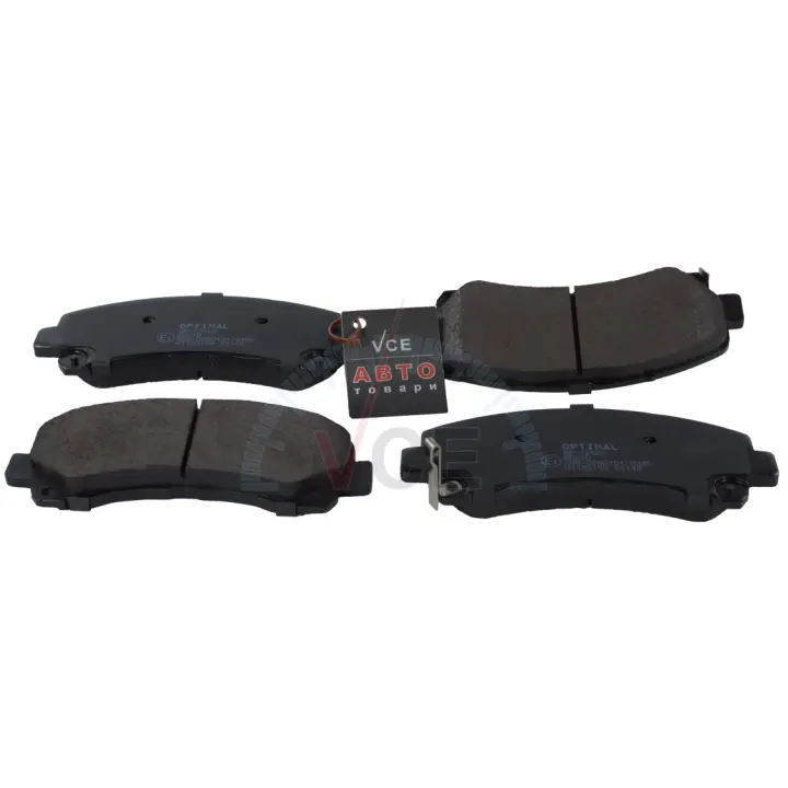 Колодки тормозные дисковые OPTIMAL BP-12562 (фото 1)