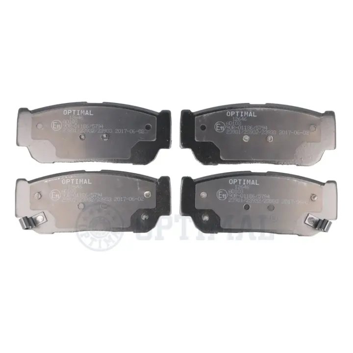 Тормозные колодки дисковые OPTIMAL BP-12646 (фото 1)