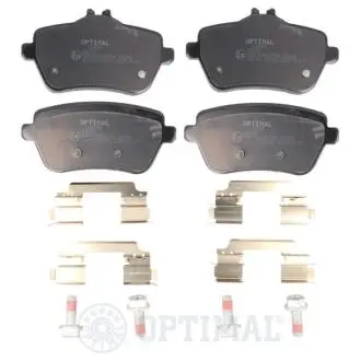 Тормозные колодки задние (18.8 мм) (система ate) mb (c217/w222/r231) 12- OPTIMAL BP12659