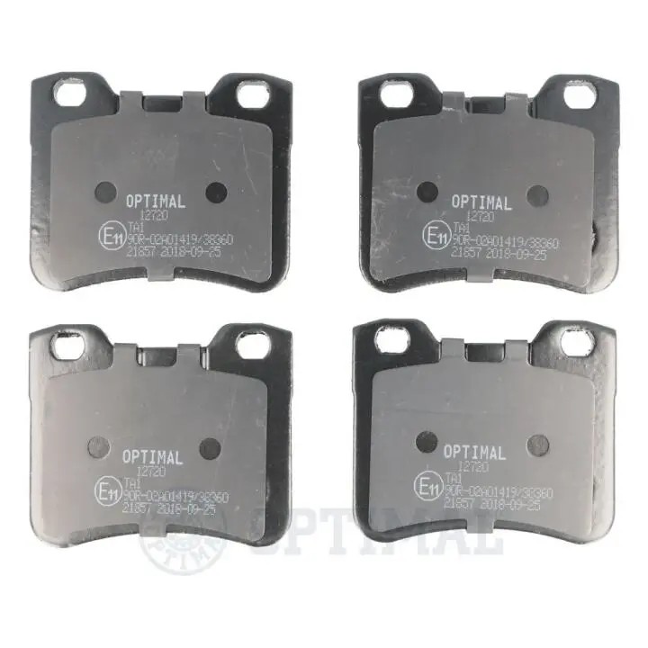 Фото 1 - Тормозные колодки дисковые OPTIMAL BP-12720 Тормозные колодки дисковые OPTIMAL BP-12720 (фото 1)