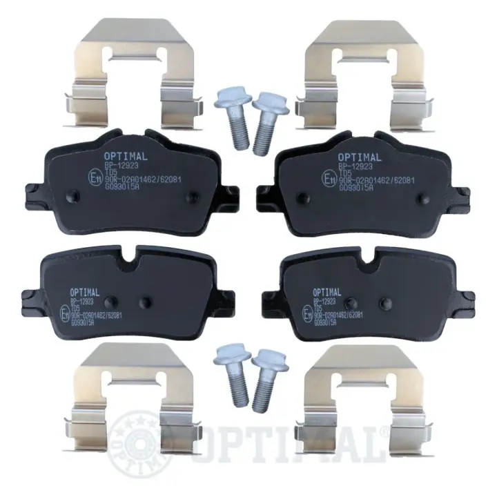 Колодки тормозные (задние) BMW 3 (G20-G80-G28)-4 (G22-G82) 18- OPTIMAL BP12923 (фото 1)