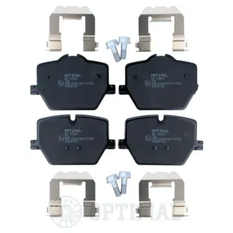 Колодки тормозные (задние) BMW 3 (G20) 18-(с аксессуарами) (для M-Performance) Q+ OPTIMAL BP12924