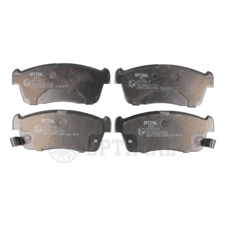 Фото 1 - Гальмівні колодки дискові OPTIMAL BP-72411 Гальмівні колодки дискові OPTIMAL BP-72411 (фото 1)