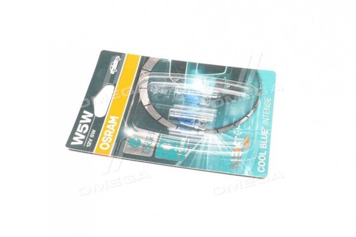 Автолампа next gen w5w w2,1x9,5d 5 w світло-блакитна Osram 2825CBN-02B (фото 1)