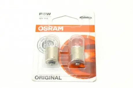 Автолампа original r5w ba15s 5 w Osram 500702B