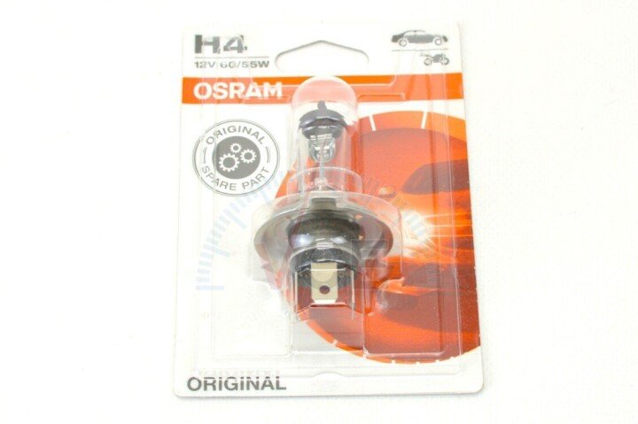 Автолампа original line h4 p43t 55 w 60 w прозора Osram 6419301B (фото 1)