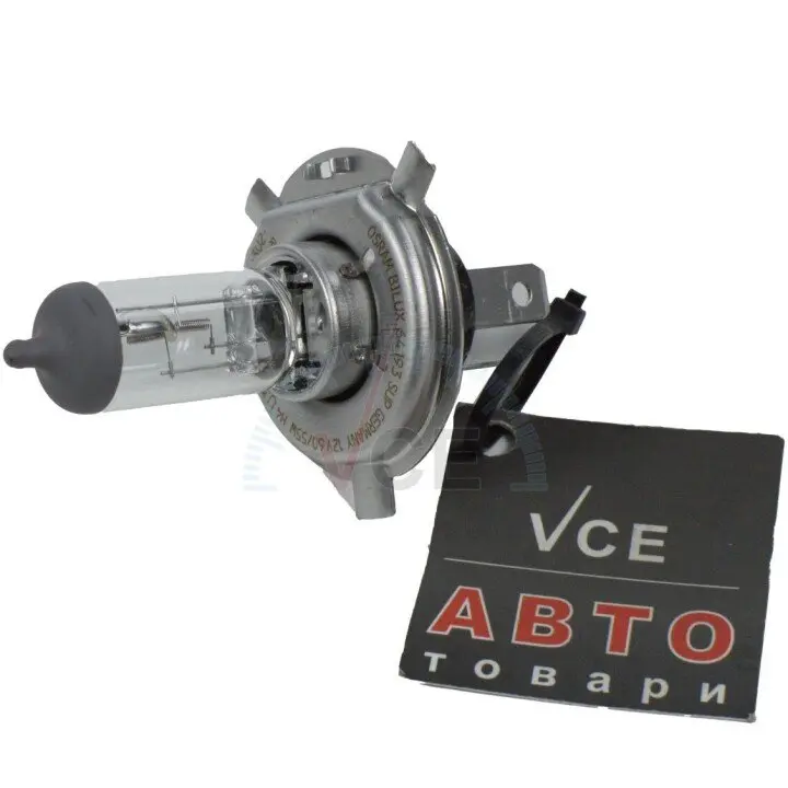 Фото 1 - Автолампа super h4 p43t 55 w 60 w прозора Osram 64193SUP Автолампа super h4 p43t 55 w 60 w прозора Osram 64193SUP (фото 1)