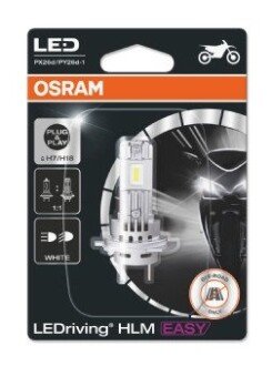 Комплект автоламп LEDriving LEDriving H7/H18 16.2W 12V PX26D 2шт Osram 64210DWESY-01B