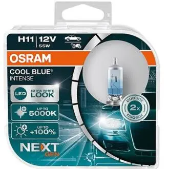 Автолампа next gen h11 pgj19-2 55 w прозрачно-голубая Osram 64211CBNHCB