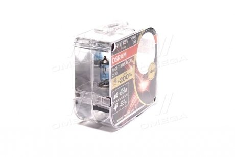 Лампа фарная h11 12v 55w pgj19-2 night breaker (+200) компл. Osram 64211NB200-HCB