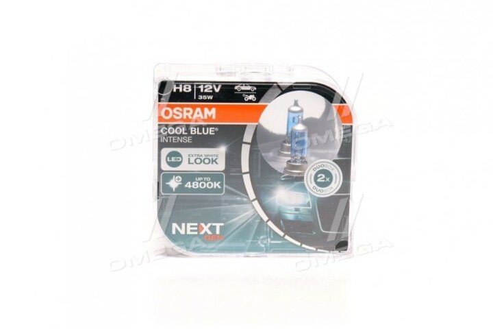 Автолампа cool blue intense (next gen) h8 pgj19-1 35 w Osram 64212CBNHCB (фото 1)