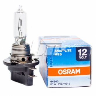 Автолампа original line h9b pgjy19-5 65 w прозрачная Osram 64243