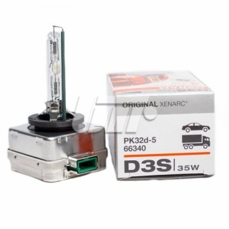 Автолампа xenarc original d3s pk32d-5 35 w прозрачная Osram 66340