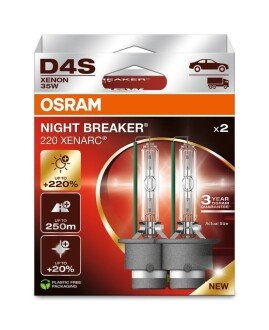 Автолампа ксеноновая 35W D4S 5000K (к/т 2 шт) Osram 66440XN2-2HB