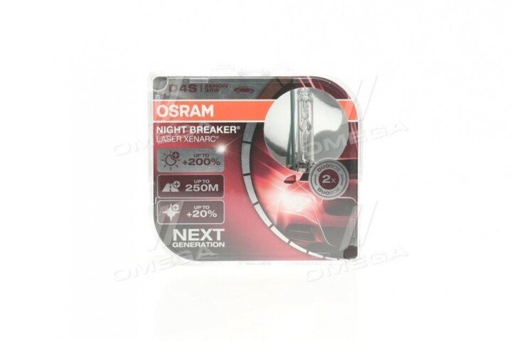 Автолампа xenarc night breaker laser d4s p32d-5 35 w прозрачная Osram 66440XNLHCB (фото 1)