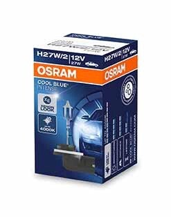 Автолампа cool blue intense h27w/2 pgj13 27 w темно-голубая Osram 881CBI (фото 1)