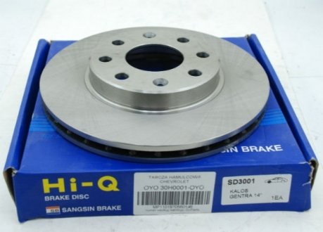 30h0001-oyo диск тормозной передний OYODO 30h0001oyo (фото 1)