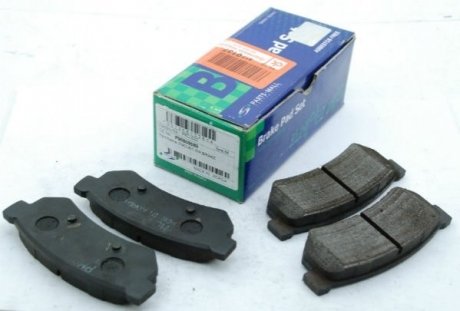 Тормозные колодки задние PARTS-MALL (PMC) PKC-022 (фото 1)