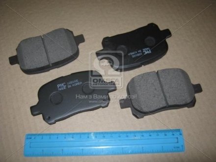 Комплект тормозных колодок, дисковый тормоз PARTS-MALL (PMC) PKF-007 (фото 1)