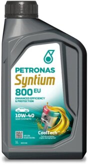 Масло 10W40 SYNTIUM 800 EU (1L) (MB 229.3/VW 501.01/505.00/RN0700/RN0710) Petronas 70732E18EU