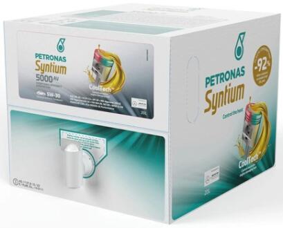 Масло 5W30 SYNTIUM 5000 AV (20L) (LL-04/VW 504 00/507 00/MB 229.51/Porsche C30) упаковка BiB Petronas 70950RY1EU