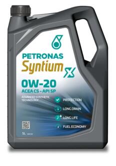 Масло 0W20 SYNTIUM X (5L) (API SP) (ACEA C5) Petronas 70980M12EU