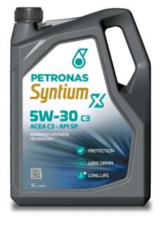 Масло 5W30 SYNTIUM X (5L) (ACEA C3) (API SP) Petronas 71004M12EU