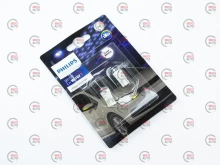 Лампа світлодіодна led ultinon pro3100 w5w 0.74w, 12v, w2.1x9.5d, 6500k компл. PHILIPS 11961CU31B2