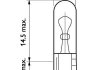 Автолампа 1.2w PHILIPS 13516CP (фото 4)