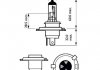 Автомобільна лампа: 12 [в] (к-кт 2шт) h4 longlife eco vision 60/55w цоколь p43t-38 special PHILIPS 36257228 (фото 1)