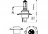 Автомобильная лампа: 12 [в] h4 visionplus, 60/55w, p43t-38 PHILIPS 37435360 (фото 3)