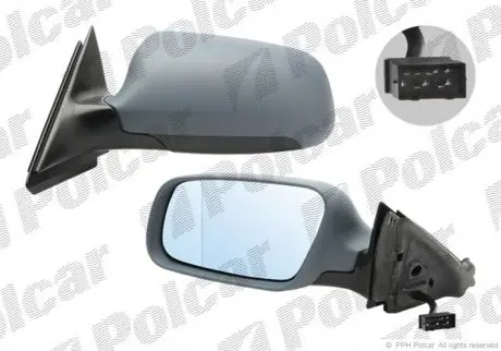 Дзеркало зовнішнє ліве POLCAR 1323518M
