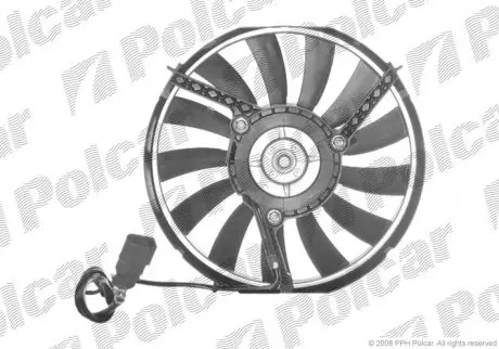 Вентилятор с корпусом/кронштейном POLCAR 132423W1