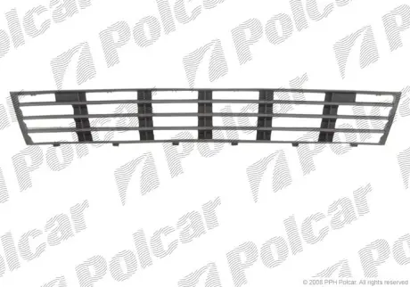 Решетка в бампере audi a4 01.99- POLCAR 132527