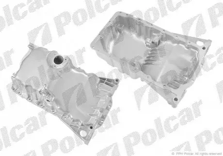 Поддон масляный двигателя audi a4 (8d2/8d5),a6(4b2),vw passat(3b3/3b6) POLCAR 1325MO-3