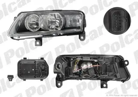 Фара основная POLCAR 133910-H