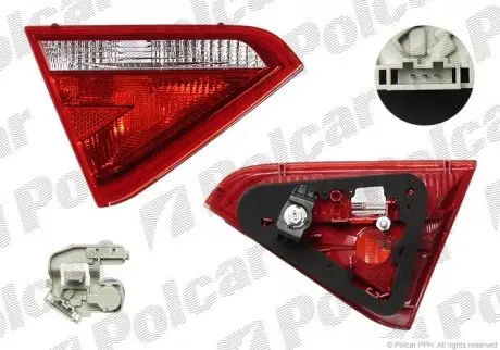 Фонарь задний POLCAR 1355871U
