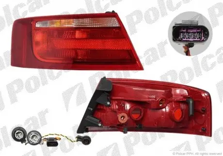 Фонарь задний POLCAR 135587-U